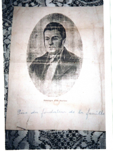 Domingos José Martins, fundador da família Martins, guardado pela família. - s/d